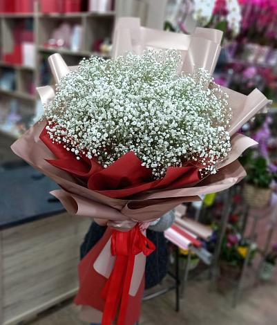 Букет цветов из: Гипсофила в Богатое Самарская область